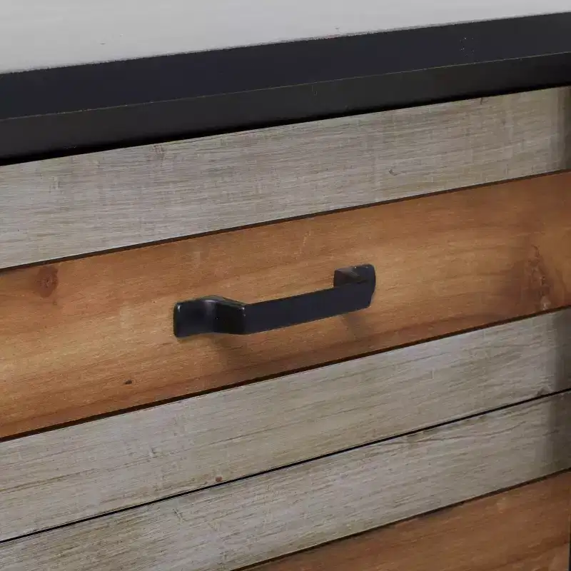 Modern Mdf Cabinet Black - Olivia & May