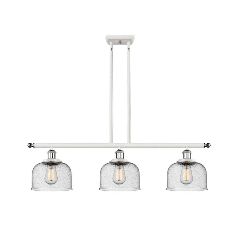 Innovations Lighting Bell - 3 Light 36  Island Light - 8  Shade