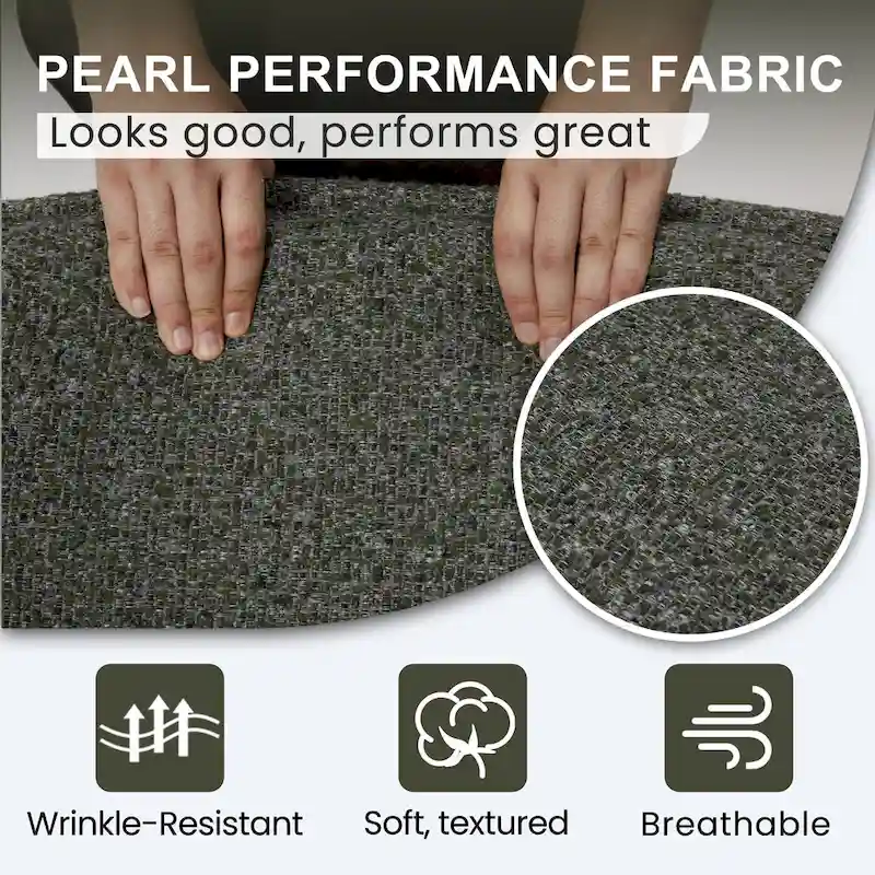 Fully Assembled Upholstered Swivel Barrel Chair