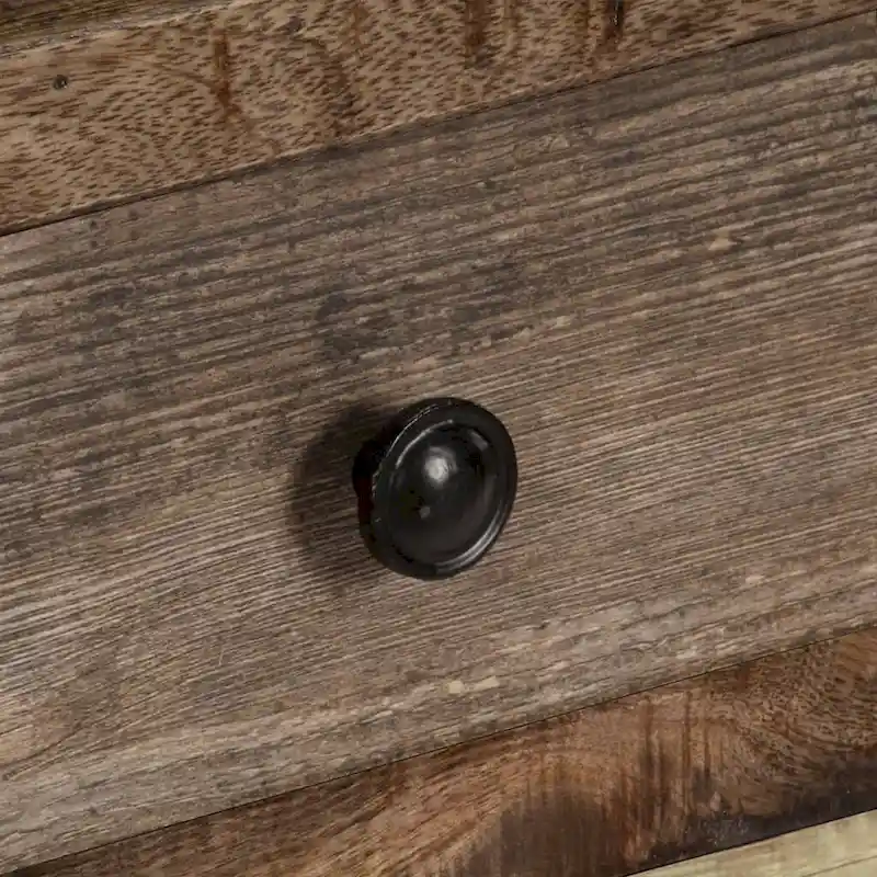 vidaXL TV Stand 46.5 x11.8 x15.7  Solid Wood Mango