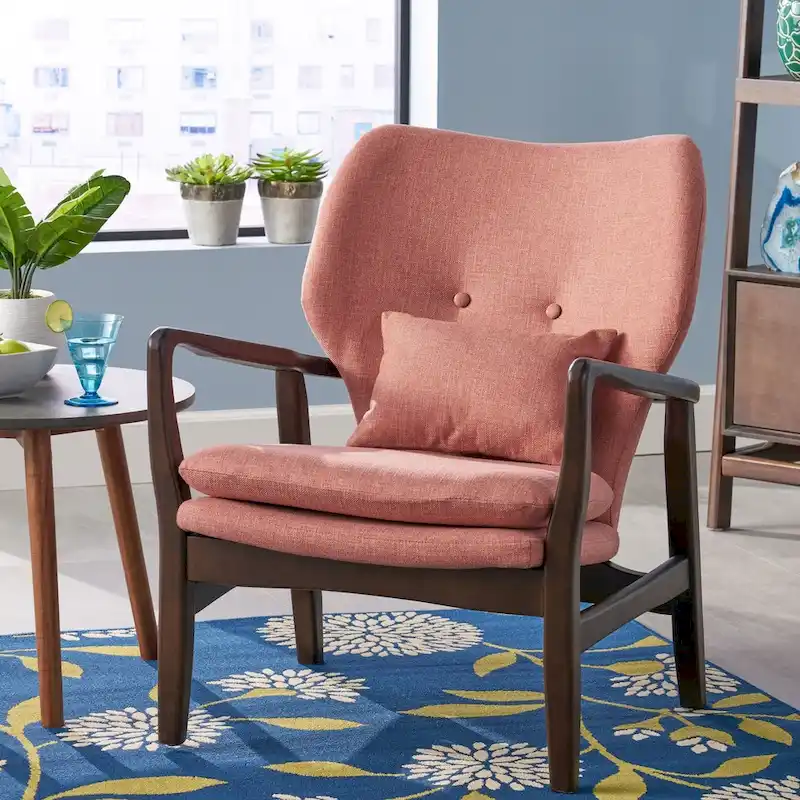 Haddie Mid-century Modern Club Chair by Christopher Knight Home