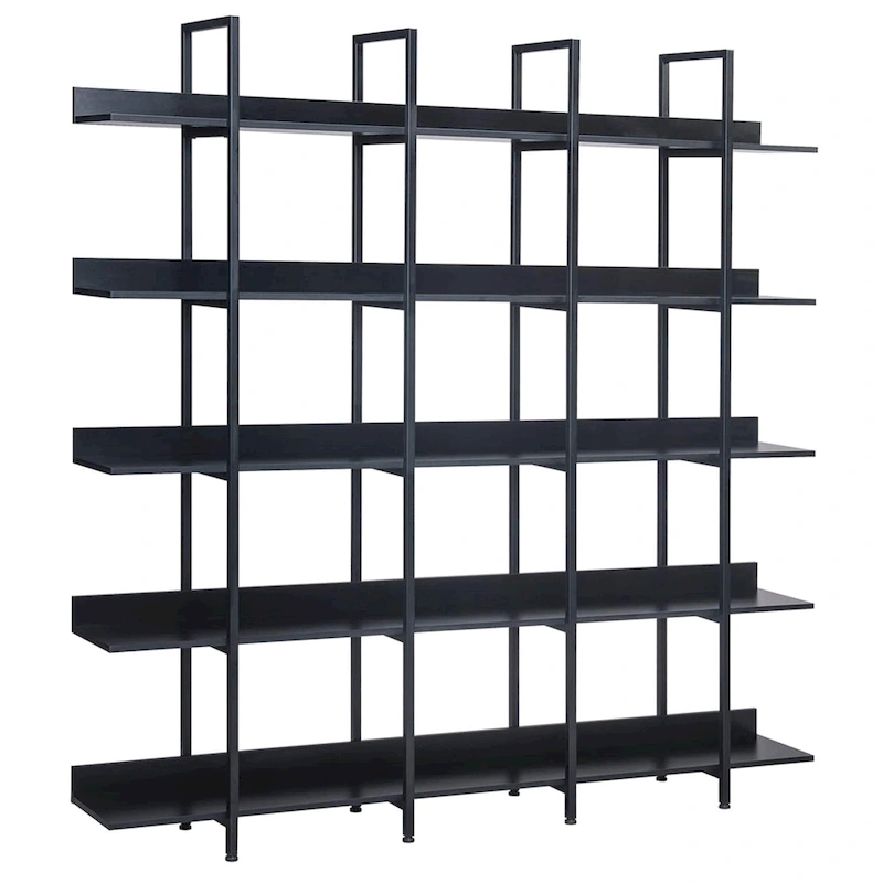 5 Tier Bookcase Home Office Open Bookshelf
