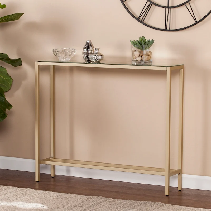 SEI Furniture Ham Narrow Console Table