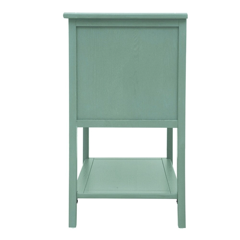 2 Drawer Side Table, American Style Nightstand