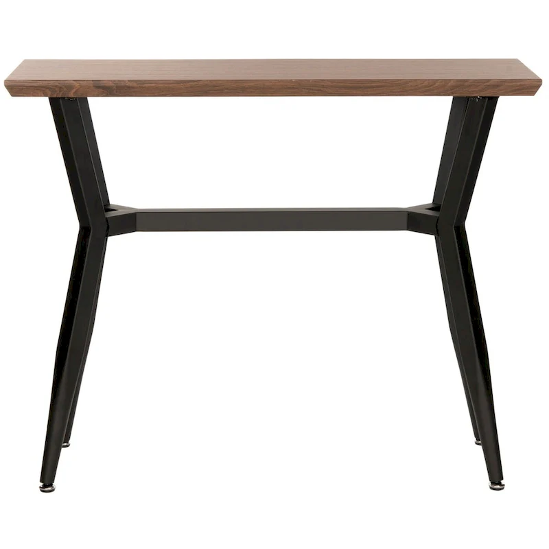 Brown/Black Entryway Table — 39.4 x 13.7 x 31.4 Inches — W 39 x D 14 x H 31 Inches
