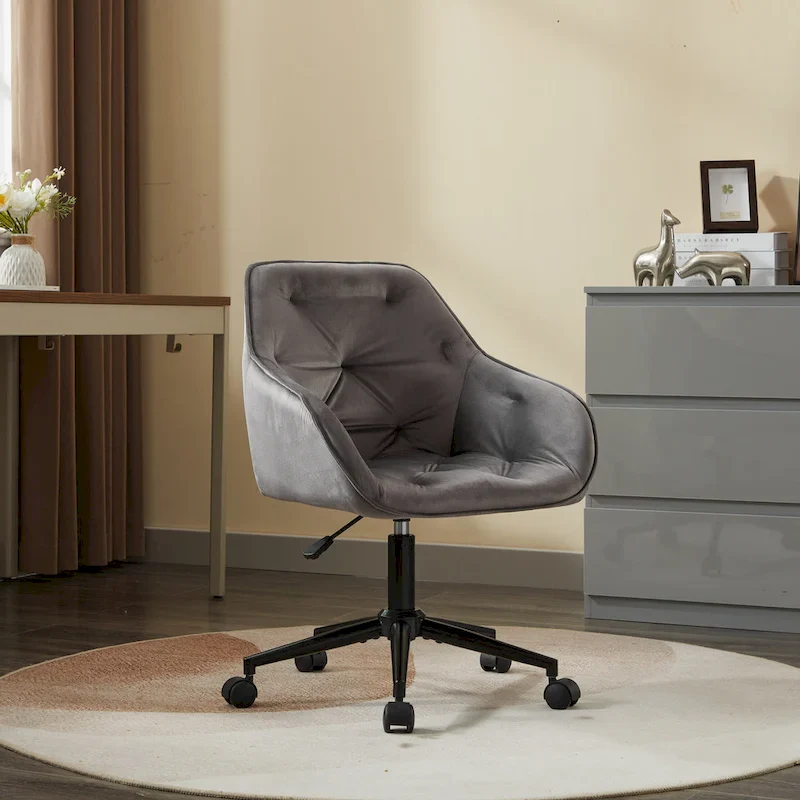 Velvet Home Office Chair