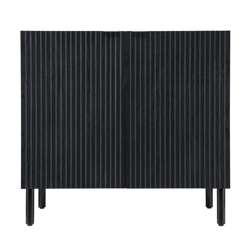 Black Cabinet 2 Door