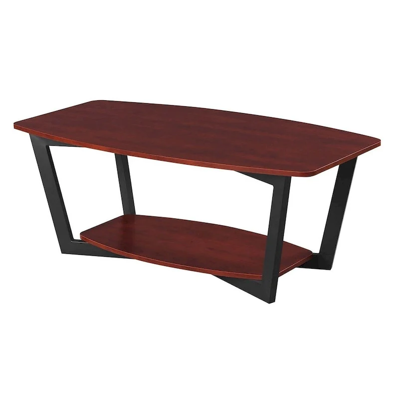 Convenience Concepts Graystone Coffee Table with Shelf