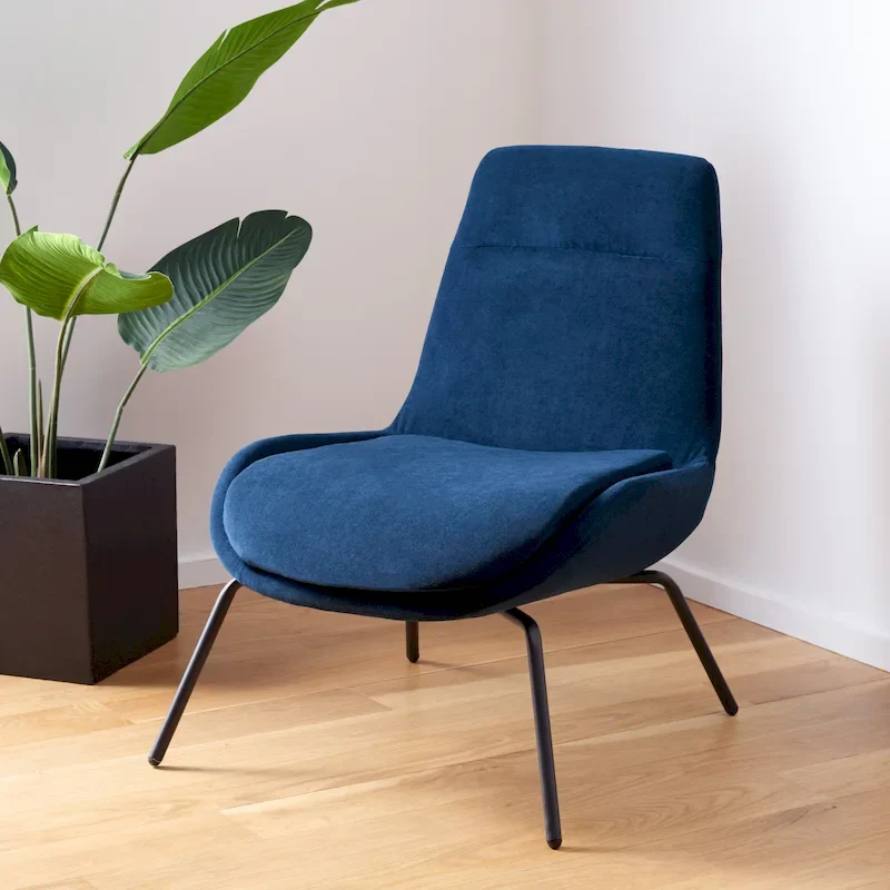 SAFAVIEH Emilia Accent Chair - 24 W x 28 D x 32 H - 24Wx28Dx32H