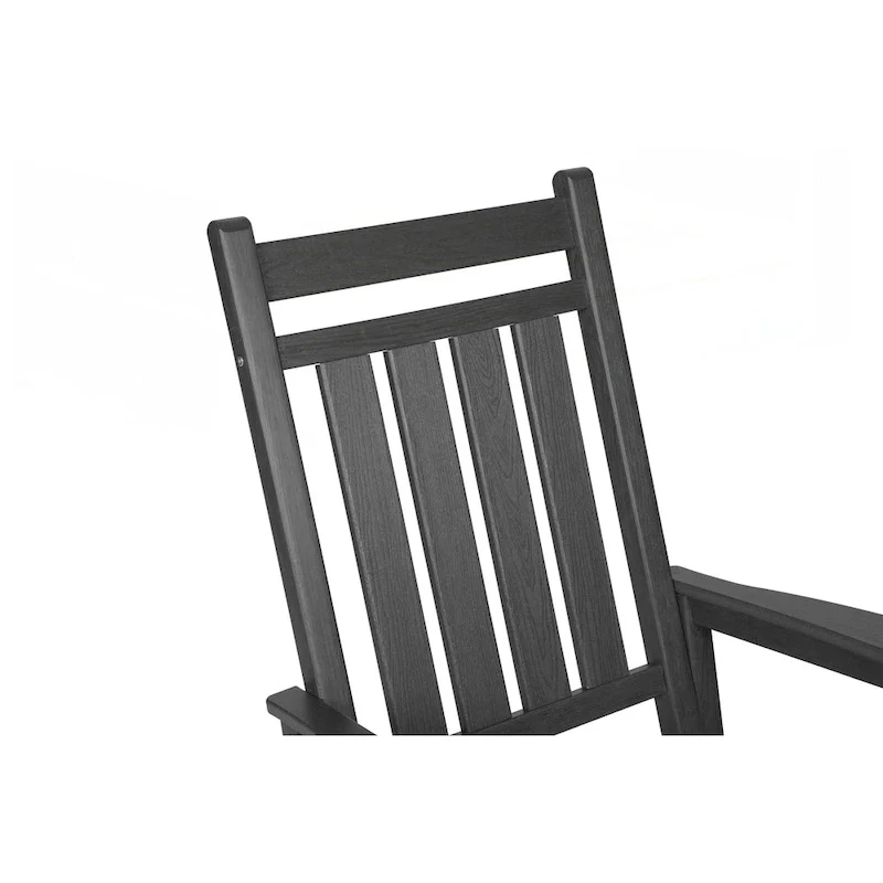 All Weather Rocking Chair Set with Side Table