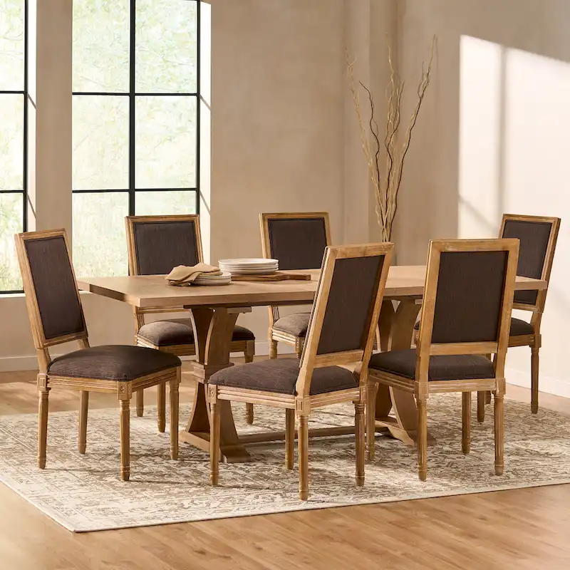 Regina Wood Dining Set by Christopher Knight Home