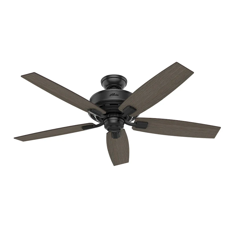 Hunter Fan Bennett Brushed Nickel/ Grey Oak 52-inch Ceiling Fan