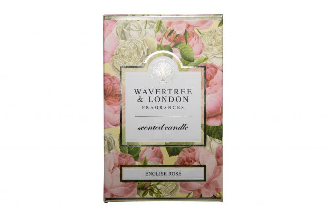 Wavertree & London Candle English Rose 60 hours 330g