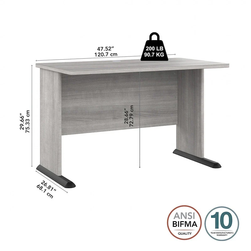 Studio A 48W Computer Desk by