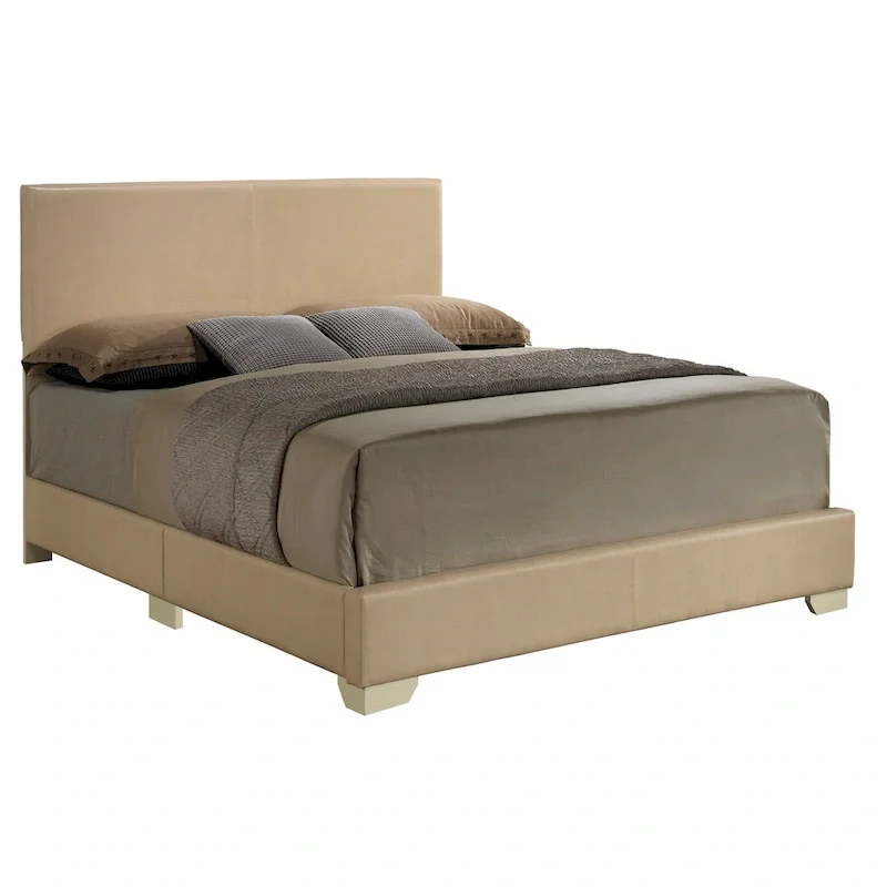 Aaron Upholstered Queen Panel Bed