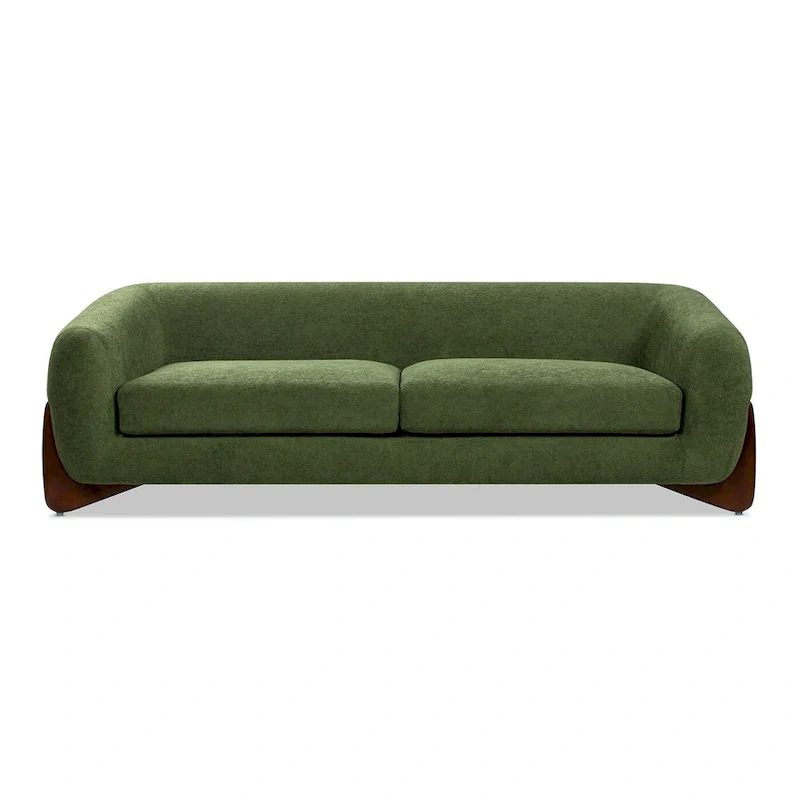 90.5 Sherpa Upholstered Sofa