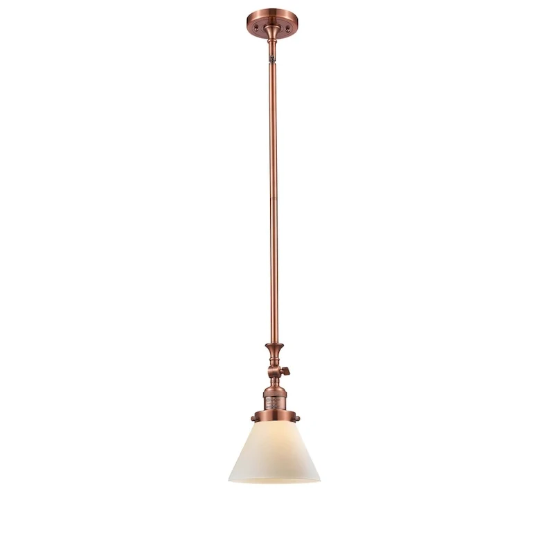 Innovations Lighting Large Cone 8  Wide Adjustable Mini Pendant