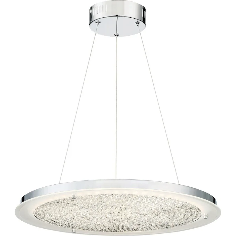 Quoizel Platinum Collection Blaze Polished Chrome Pendant