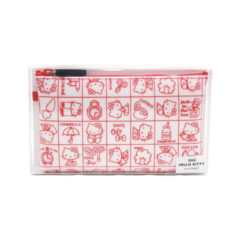 NUU- Hello Kitty Red/White Retro Pouch 190mm