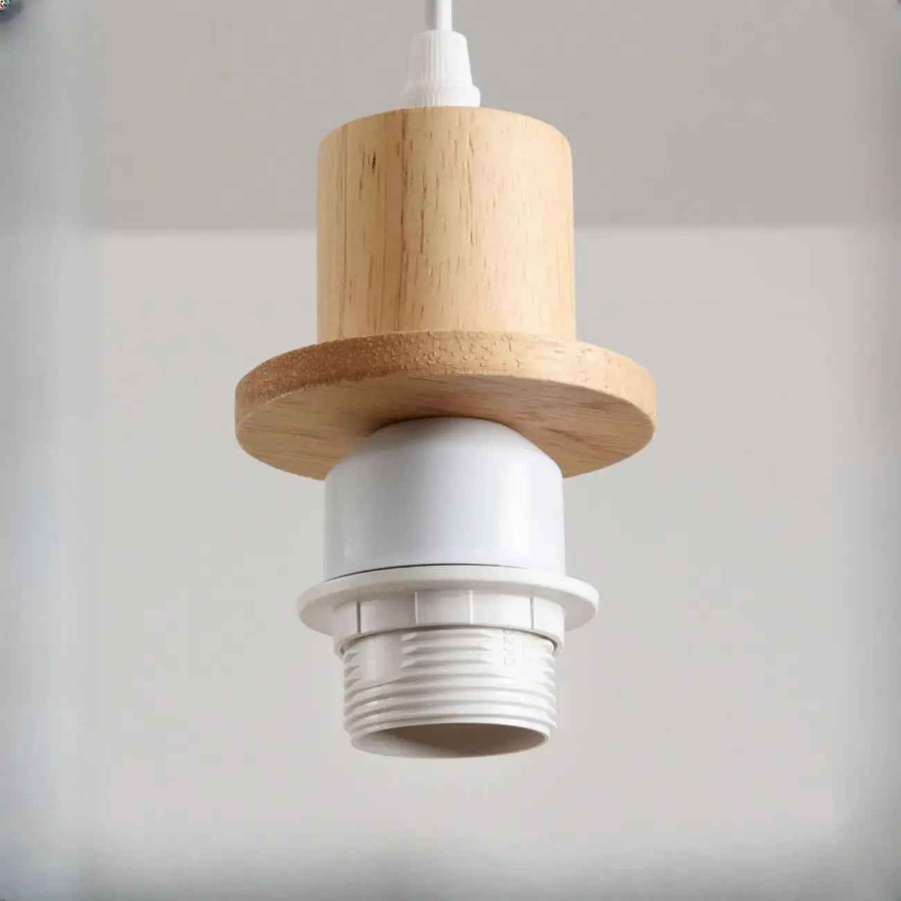 Modern Beige Pleated Fabric Kitchen Pendant Light