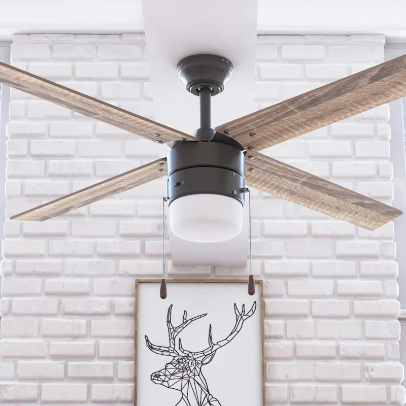 52  Prominence Home Chism Indoor Ceiling Fan, Espresso Bronze - 52