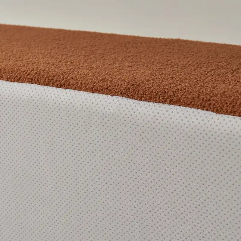 105.51 Modern L-Shape 5 Seater Modular Sectional Sofa Couch with Chaise Lounge, in Soft Lambswool Sherpa Fabric