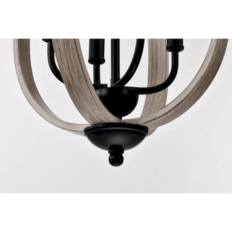 Giano 14 Inch Water Drop Shape Pendant with 4 Light