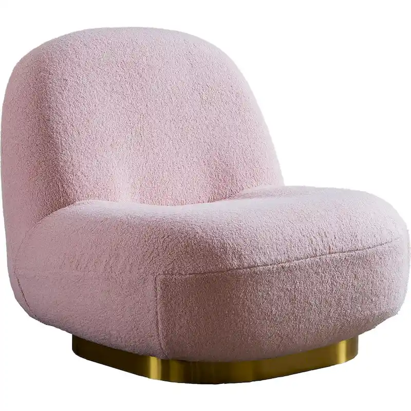 Modern Velvet Swivel Accent Chair