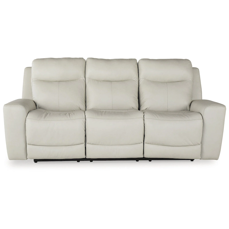 Signature Design by Ashley Mindanao Coconut Power Reclining Sofa - 89W x 42D x 43H