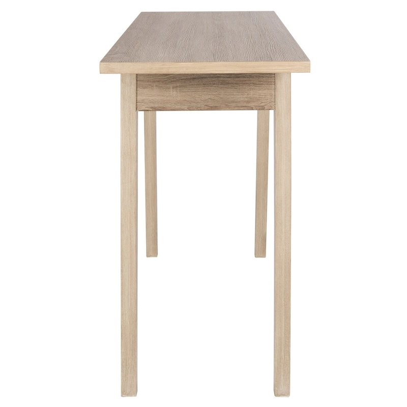 SAFAVIEH Darla Oak Console - 59 x 17.6 x 32.3 - 59Wx18Dx32H