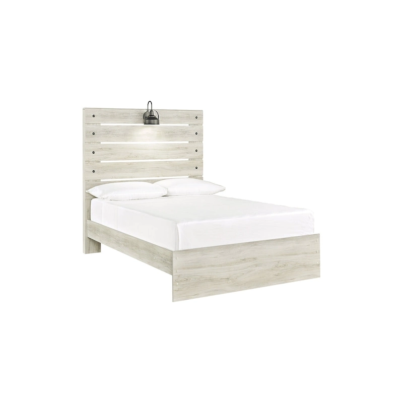 Cambeck Whitewash Panel Bed