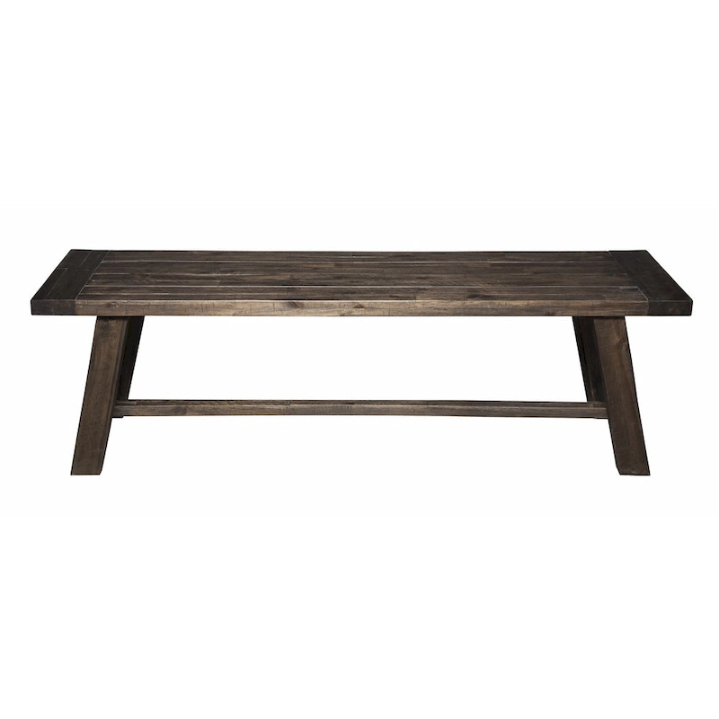 Alpine Furniture Home Decorative Newberry Bench - Salvaged Grey - 60Wx16Dx18H