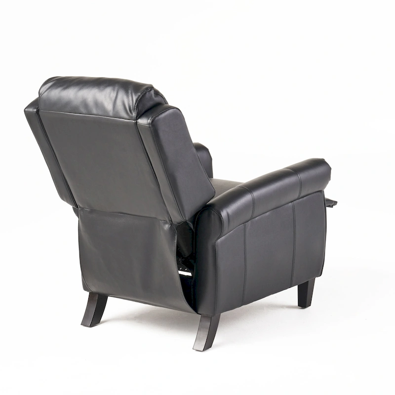 Haddan PU Leather Recliner Club Chair by Christopher Knight Home