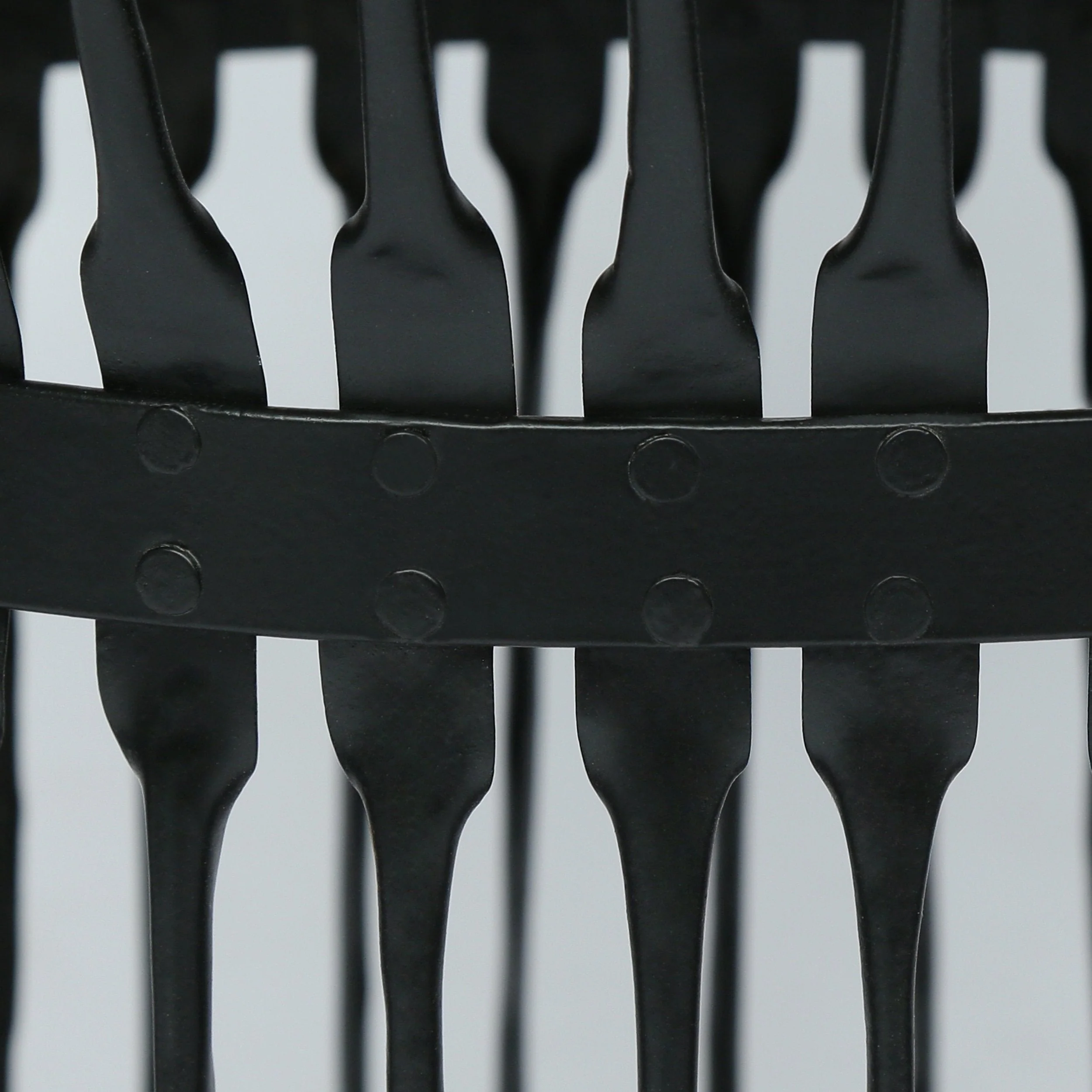 Modern Industrial Handcrafted Mango Wood Side Table, Natural and Black - NH377413