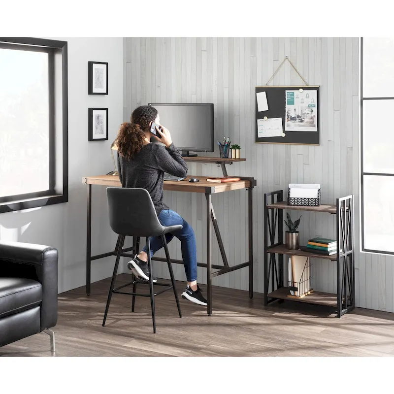 Carbon Loft Gunn Stand Up Desk with Removable Shelf