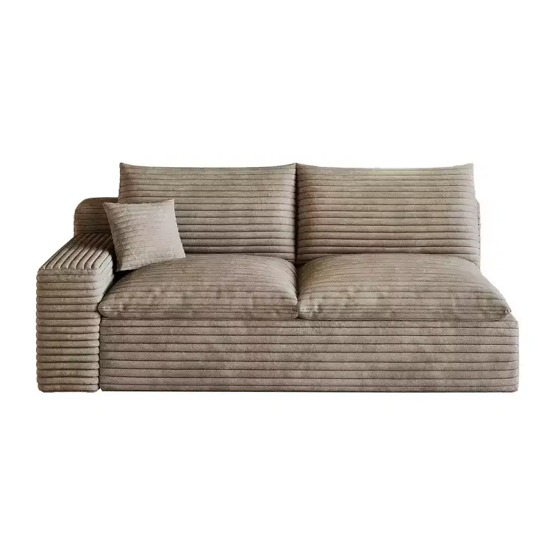 MAYEERTY Upholstered Tufted Bench, Fabric End of Bed Bench