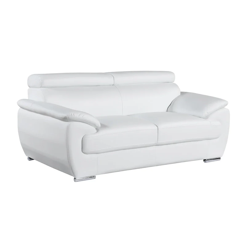 Genuine Leather Loveseat