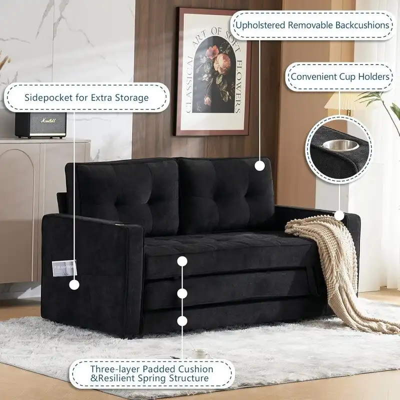 VINGLI Loveseat Sleeper