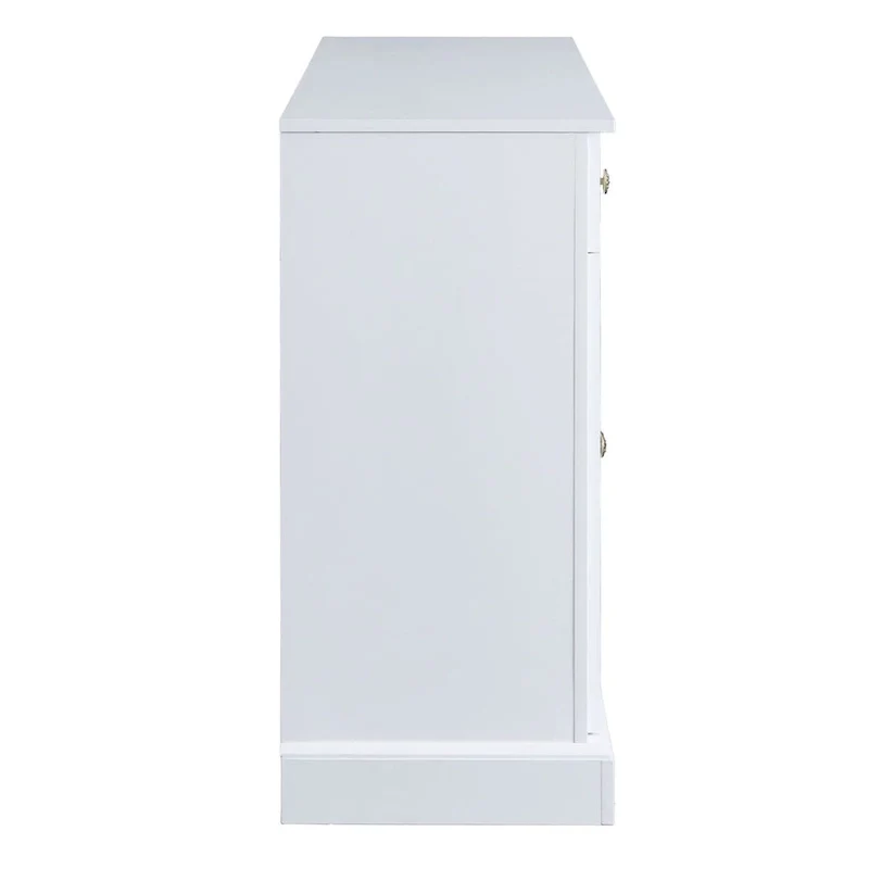 58.30 Inch MDF Sideboard with Adjustable Shelves