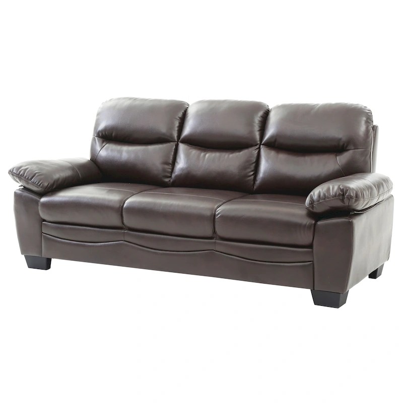 Marta Faux Leather Sofa
