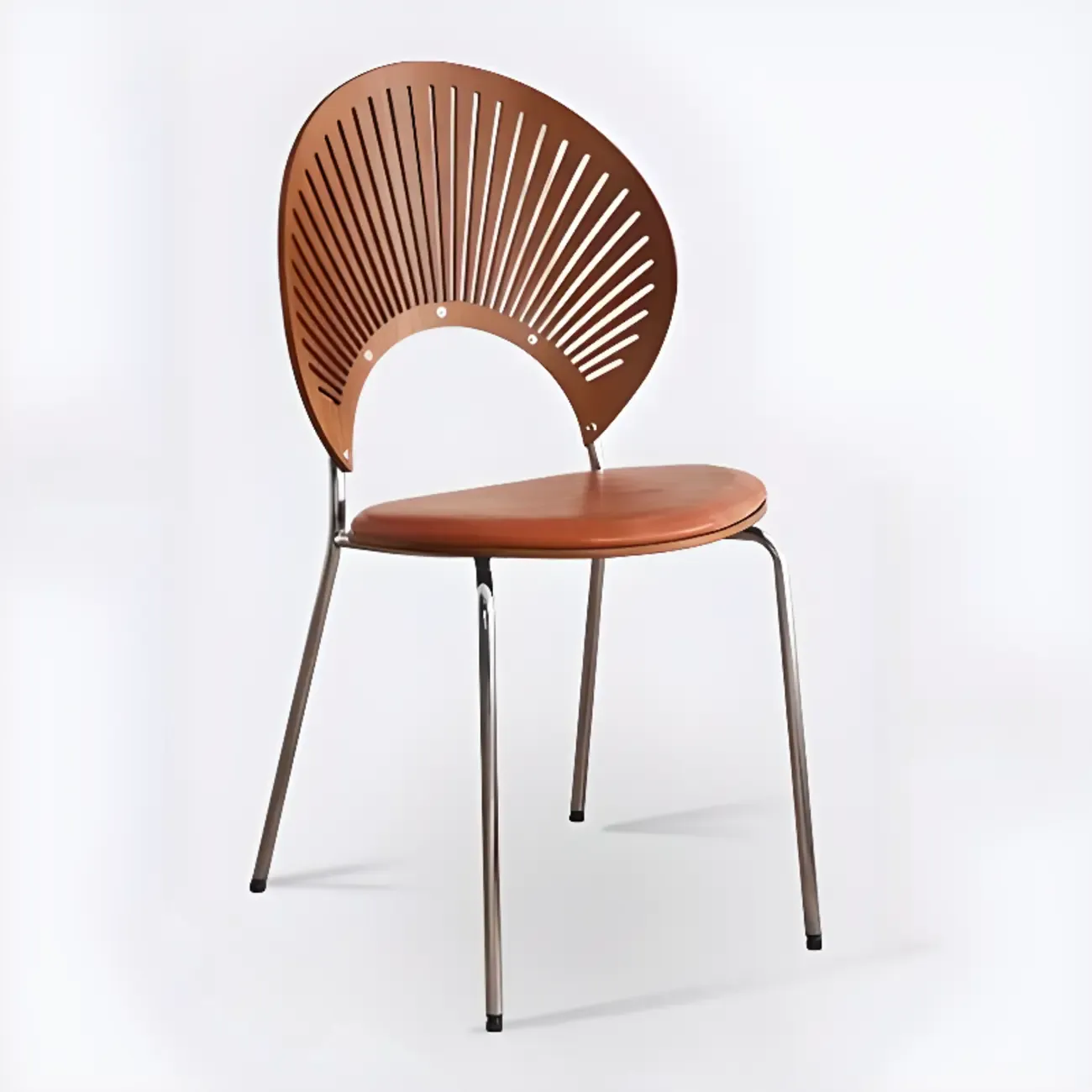Mid-Century Modern Ventilated Shell Chair