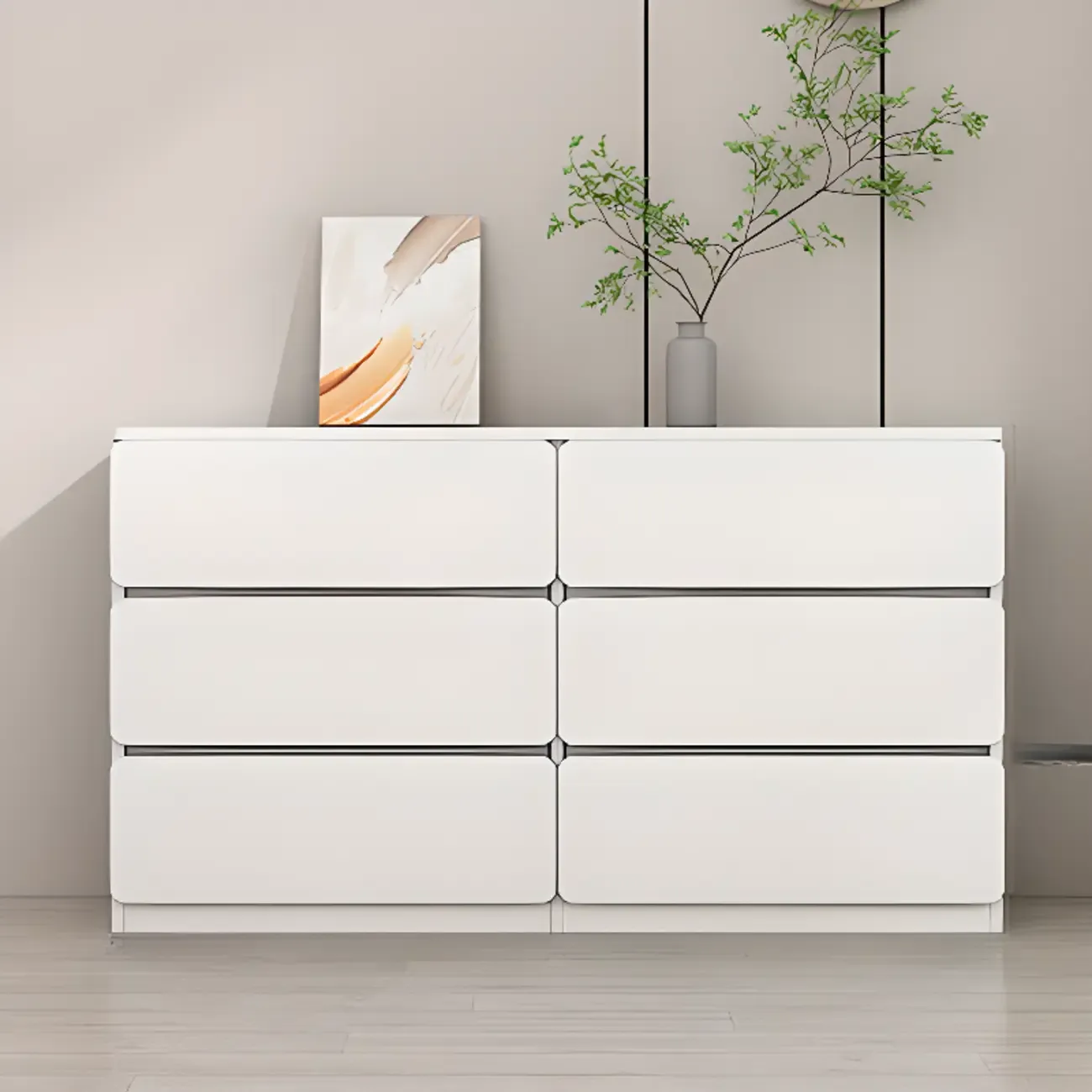 Artistic Rectangle Accent Chests with Free Standing Design
