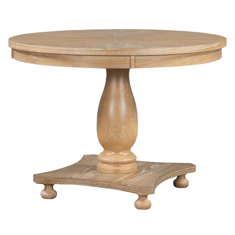 Lak Retro 5-Piece Dining Sets with Upholstered Chairs by GDFStudio