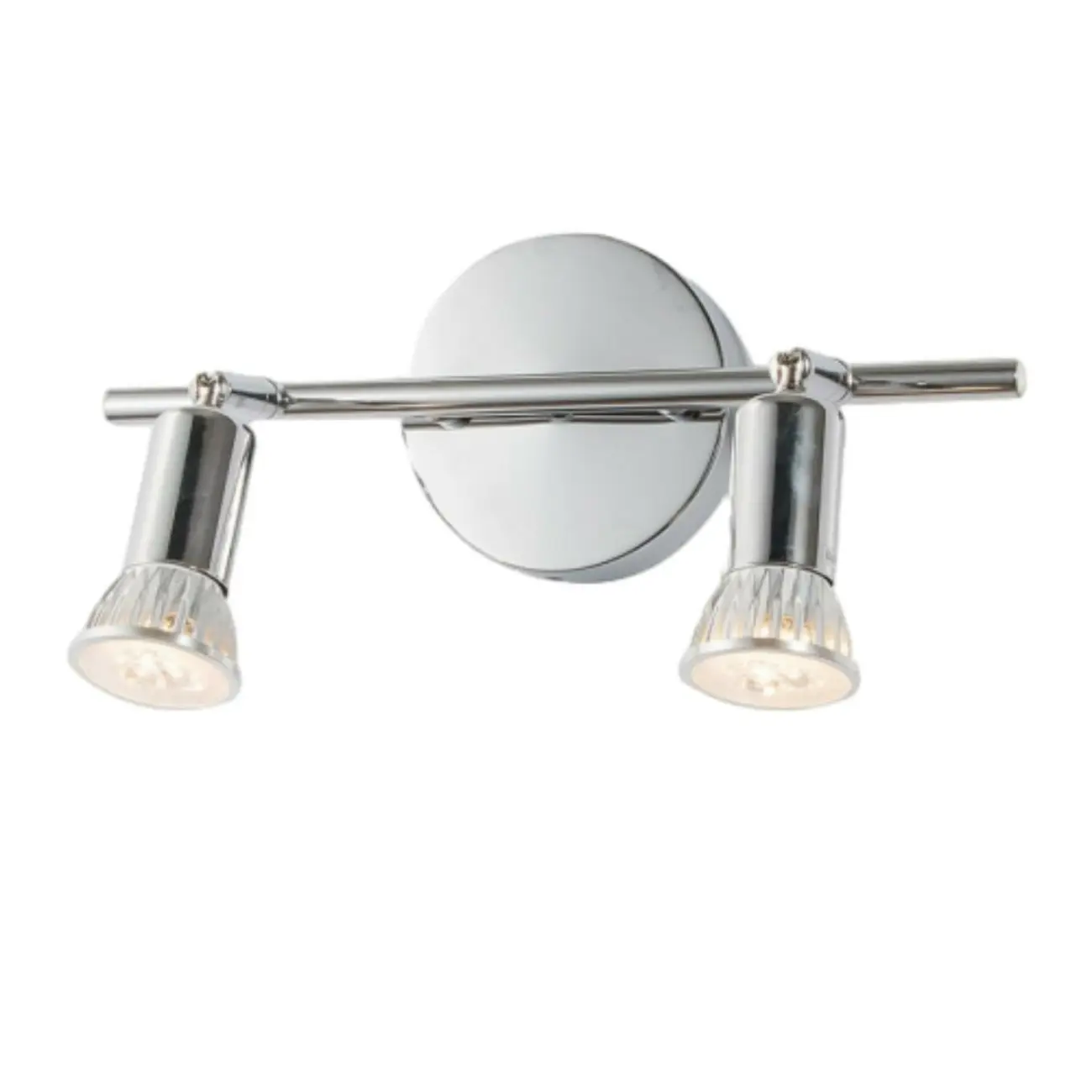 Adjustable Modern Chrome Semi Flush Mount Ceiling Track Light