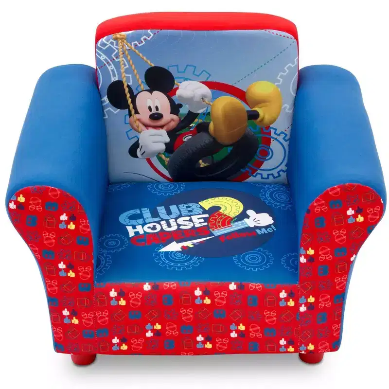 Delta Children Upholstered Kids' Chair - Mickey Mouse