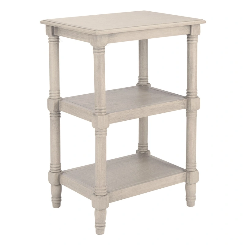 SAFAVIEH Elmira 3-Shelf Accent Table - 19.8 W x 15 L x 30 H - 20Wx15Dx30H