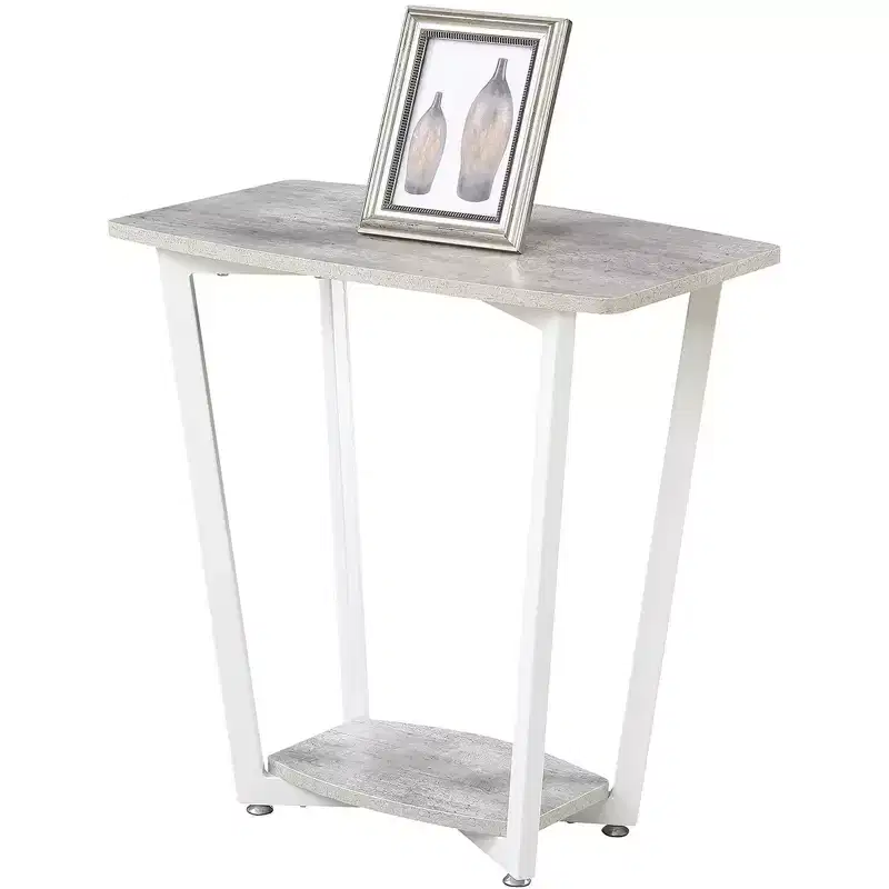 HomeStock Rectangle Metal Table Top End Table 1 -piece