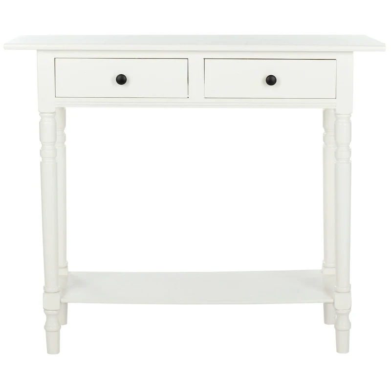 SAFAVIEH Arvilla Grey 2-Drawer Console Table - 37.8 x 13 x 31.9 - 38Wx13Dx32H