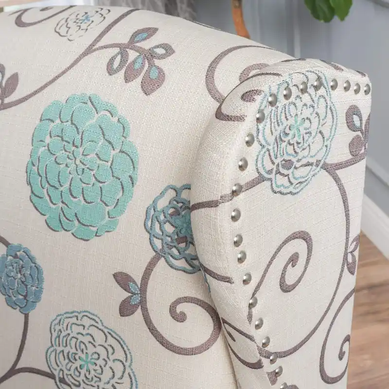 Wescott Wingback Pushback Recliner by Christopher Knight Home