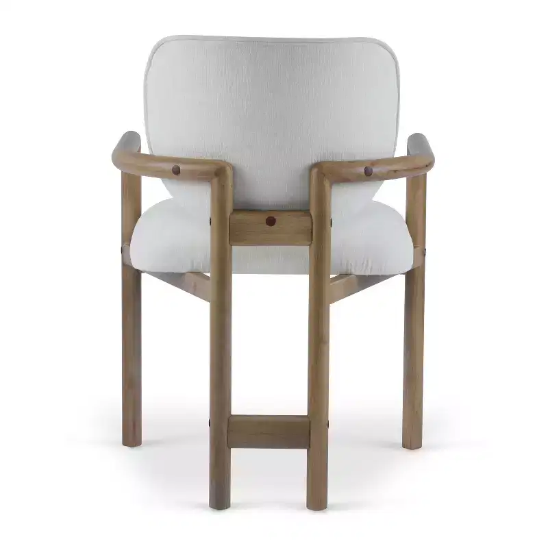 Christopher Knight Home Edge Modern Rubberwood Upholstered Dining Chairs (Set of 2)